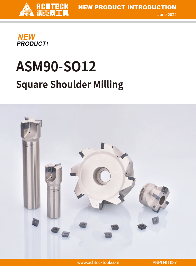 ASM90-SO12 Square Shoulder Milling