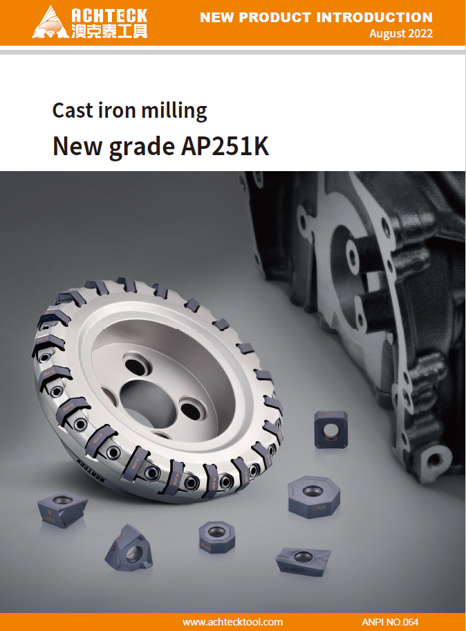 AP251K New Grade Cast Iron Milling