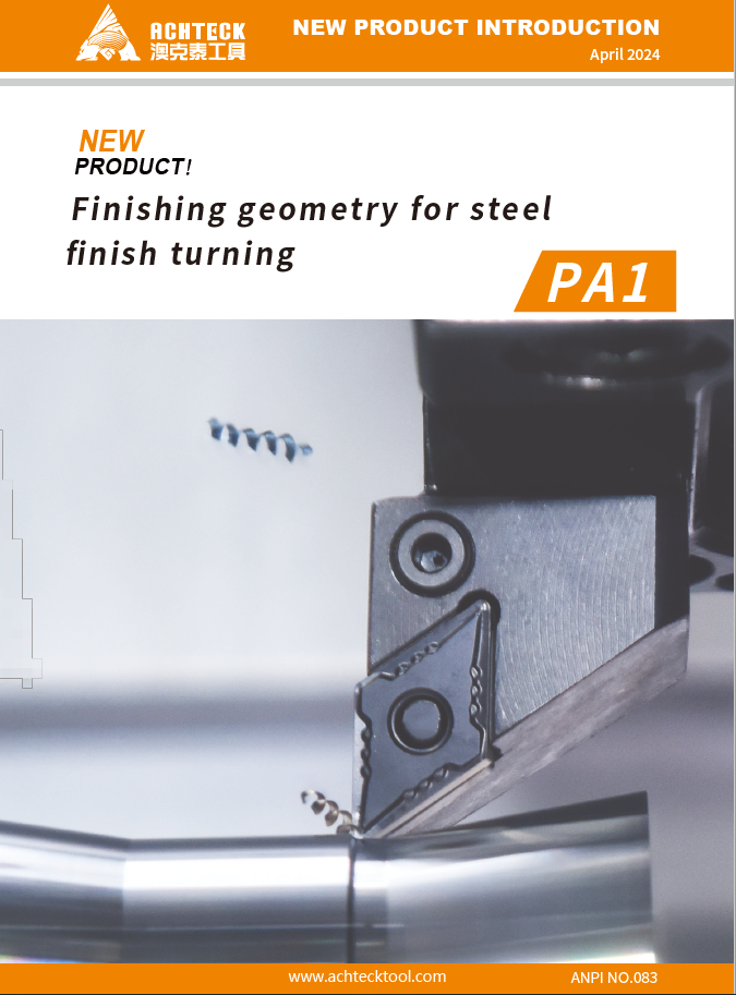 PA1 Finishing geometry for steel