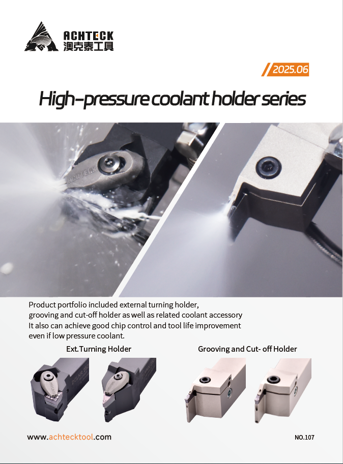 High-pressure coolant holder series