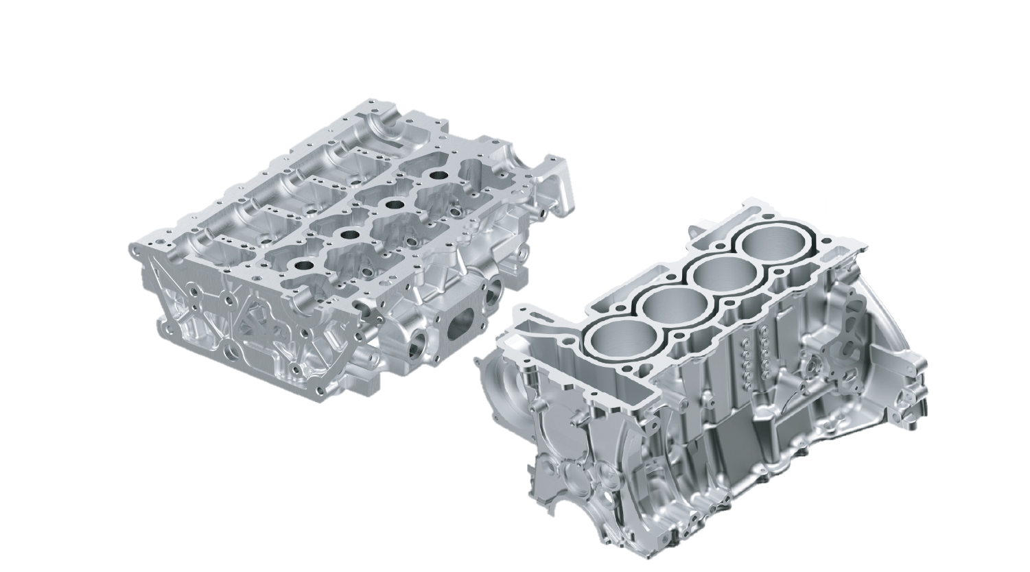 Aluminum Alloy Cylinder Block & Cylinder Head Machining