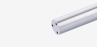 Three-Helix Coolant Hole Rods